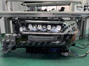 ไฟหน้า LED สำหรับ Toyota Land Cruiser GRJ200 2016-2020 LC200 LC300 DRL ไฟหน้า LED คู่ซีนอนไฟตัดหมอก - Product Image 5
