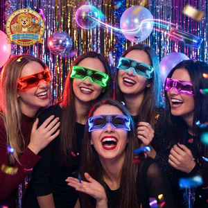 Gafas de Sol LED Futuristas Estilo Cyberpunk Rezz <span class=keywords><strong>Robocop</strong></span>, 6 Colores, Lentes Transparentes, Graduación, Nochevieja, Navidad - Product Image 2