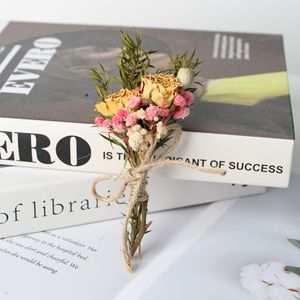 Mini <span class=keywords><strong>Bouquet</strong></span> <span class=keywords><strong>de</strong></span> <span class=keywords><strong>fleurs</strong></span> <span class=keywords><strong>séchées</strong></span> pour bébé, décoration murale suspendue - Product Image 3
