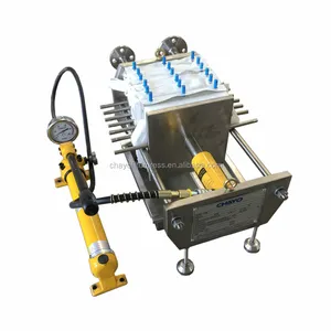 Small Manual Hydraulic Jack Testing Filter Press, Hand Operated Stainless Steel Filter Press With Small Size Filter Press Plates