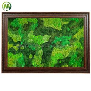 Su misura pareti di muschio artificiale pannello naturale <span class=keywords><strong>verde</strong></span> parete artificiale preservata sfondo decorazione per la vera parete di muschio arte fatta a mano - Product Image 4
