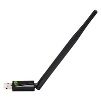 Adaptador Wifi USB en Oferta, Dongle de 300Mbps, Mini Adaptador Inalámbrico sin Controlador para Windows 10, Adaptador Wifi USB para PC, Escritorio y Portátil