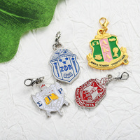 Porte-clés personnalisé avec logo, mini porte-clés en métal sur une seule face, plaqué or ou argent, porte-clés en alliage métallique
