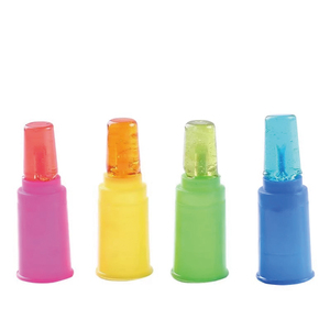 Nhà Máy Bán Hàng Trực Tiếp Trái Cây Đầy Màu Sắc Có Hương Vị Kẹo Cứng Vui Vẻ Ngón Tay <span class=keywords><strong>Lollipop</strong></span> Nhai Kẹo Cao Su Trong Hộp Bao Bì - Product Image 5