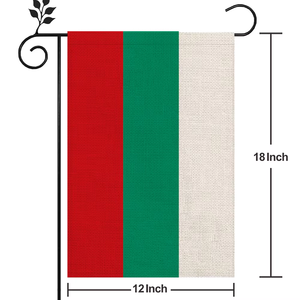 Bandera de <span class=keywords><strong>Bulgaria</strong></span> Material de lino de alta calidad para exteriores 12*18 pulgadas Más estilos para elegir - Product Image 3