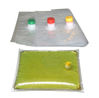 1L 2L 3L 5L 10L 20L 22L 25L 50L 200L Litres Sac En Boîte Boisson Café Vin Cola Lait Huile D'eau Transparent Feuille Aseptique Sacs