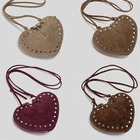 Tas Selempang Wanita Bahan Suede Kustom Baru, Tas Pinggang, Dompet Koin, Tas HP, Pouch Berkualitas Tinggi, Tas Dada Sehari-hari, Tas Pinggang