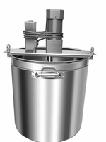 Mélangeur de cuisson et de fusion personnalisable pour sauces, pâtes, huile d'olive, confiture de sophora et jus, capacité 15-360L