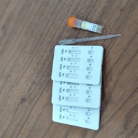 Prueba Rápida Combinada en Cassette para Detección de Dirofilaria/Ehrlichia/Anaplasma/Babesia en Perros, Kit de Prueba para Garrapatas OEM ODM Dynamiker Pets DNP-031 5-10