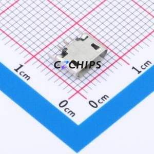 <b>USB</b>-111LH-<b>B</b>-SU T1.5 <b>USB</b> Connector Through hole Component (THT) Connector <b>Micro</b>-<b>B</b> <b>USB</b> 2.0 Female Through Hole - Product Image 1