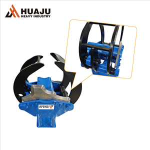 Cisaille à bois forestier HUAJU pour excavatrice <span class=keywords><strong>de</strong></span> 1 à 30 tonnes avec moteur, en stock - Product Image 2