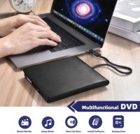 Wholesale Price Suibo USB 3.0+Type-C External CD/ for Burner Player Portable Optical Drive 1080P Laptop Desktop PC Mac