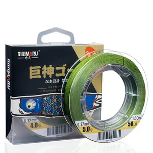 2021 Patent Soft Fiber Core New Style Sinking PE Braid 4/8 Strands 10LB-80LB Carp Fishing Line 100m/150m in Stock Angling Lines