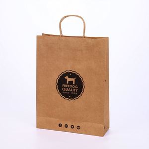 Bolsa de Papel Kraft Marrón con Logotipo Exclusivo Personalizado para Ti, Bolsa de Centro Comercial para Tienda de Ropa - Product Image 5
