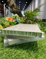 Panel sarang lebah aluminium, Outlet pabrik Panel Sandwich warna kayu 3-200mm 4*8 kaki