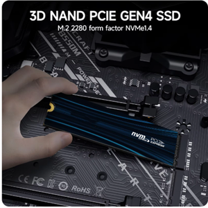 S880E <strong>M.2</strong> SSD 7300MB/s 1TB/<strong>2TB</strong>/4TB <strong>M.2</strong> NVMe SSD Drive PCIe 4.0x4 Hard Disk Internal Solid State Drive For PS5 Laptop PC - Product Image 3