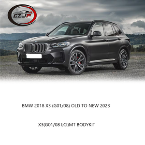 CZJF prix d'usine Kit de carrosserie de pare-chocs avant arrière pour BMW <span class=keywords><strong>X3</strong></span> G01 2018 mises à niveau nouvelle BMW <span class=keywords><strong>X3</strong></span> G01 LCI MT <span class=keywords><strong>2023</strong></span> - Product Image 4