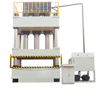 Presse hydraulique verticale à quatre colonnes de haute précision 500T avec pompe et moteur pour le formage de tôles métalliques, certifiée CE
