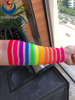 Poudre de pigment fluorescent phosphorescent aux couleurs néon pour vernis à ongles
