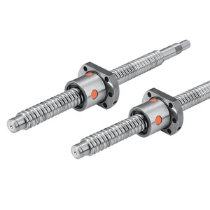 Rodamientos Lineales <span class=keywords><strong>de</strong></span> <span class=keywords><strong>Bolas</strong></span> <span class=keywords><strong>de</strong></span> Alta Calidad HLTNC C7 C5 C3, Husillos <span class=keywords><strong>de</strong></span> <span class=keywords><strong>Bolas</strong></span> SFU2005 <span class=keywords><strong>de</strong></span> 100-6000 mm Personalizables con Tuerca Simple o Doble <span class=keywords><strong>para</strong></span> Router CNC - Product Image 1