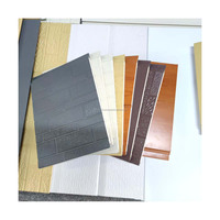 Panneau sandwich en PU avec acier galvanisé pour mur extérieur, isolation thermique, résistant au feu, revêtement décoratif