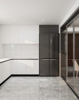 Ensemble d'armoires de cuisine en bois massif, rangement intelligent, luxe, sur mesure, moderne, prêt à assembler, armoires de cuisine modulaires en bois massif