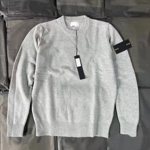 Pull épais vintage en coton 100% pour homme, style décontracté et élégant, idéal pour l'automne-hiver, collection Stone Luxury. - Product Image 5
