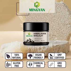 Complément de résine de Shilajit purifiée 500 mg en marque blanche OEM/ODM pour stimuler l'énergie, antioxydant, anti-inflammatoire - Product Image 4