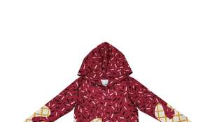 Alta calidad Boutique venta al por mayor moda nueva llegada azul hielo Spandex Sudadera con capucha Top niños pequeños bebé niños ropa gran oferta RTS - Product Image 4