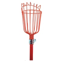 Cueilleur de fruits télescopique en aluminium One99 1.6m-4m, outil réglable à long manche en métal avec coussin de protection en mousse