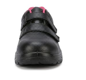 Chaussures de sécurité en cuir à embout d'acier pour hommes, antidérapantes, pour cuisine et usine, antistatiques, coupe basse, vente en gros - Product Image 2