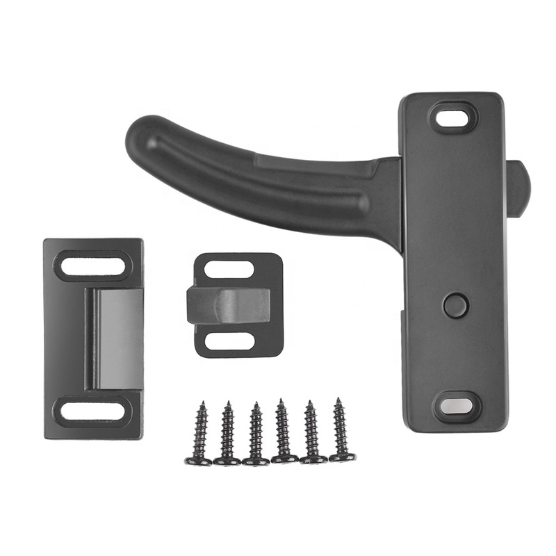 Black RV Door and Window Lock