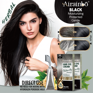 Airainbo, Fabricantes de Tintes para el Cabello en China, Tinte Natural en Crema para Cabello Blanco, de Gris a Oscuro - Product Image 3