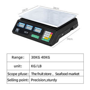 <span class=keywords><strong>Balance</strong></span> Commerciale Électronique Numérique avec Affichage de Prix - Product Image 3