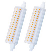 La vendita calda di Amazon sostituisce la lampada alogena tradizionale 150W dimmerabile 15W R7S ha condotto la luce della lampadina del cereale