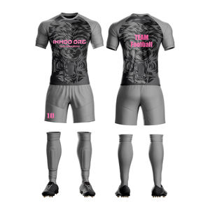 Sublimated Soccer Wear para Mulheres Uniforme de Futebol Feminino de Alta Qualidade Personalizado Vestuário Esportivo Futebol Profissional Jersey OEM - Product Image 3