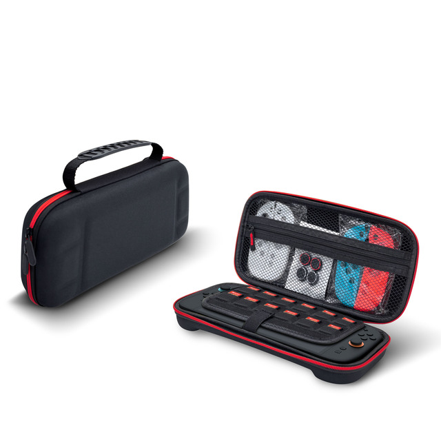 Black Protective Portable Hard Shell Pouch Carrying Travel Game Bag for NS Switch 2