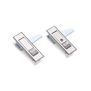 Hợp kim kẽm bền push-nút cứu hỏa Tủ chốt HJ Hidden Ổ khóa cửa tủ điện tủ khóa nút bảng điều khiển khóa - Product Image 1