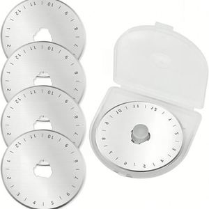 18mm <b>28mm</b> 45mm 60mm Rotary Cutter Blades , Sharp Durable Rotary Blades for Quilting, Sewing, Fabric Cutting, Fits Olfa, Fiskars - Product Image 2