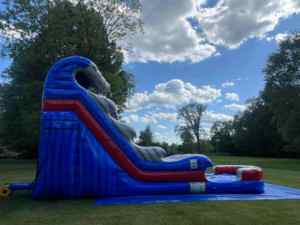 Tobogán acuático inflable comercial de 19 'Raging Rapids con piscina grande - Product Image 3