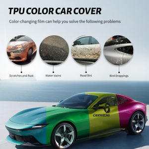 Cansheng Dry & Wet incolling autorigenerante PPF Blush perlata colore del corpo vernice protettiva pellicola per auto TPU colorato PPF pellicola avvolgente - Product Image 3