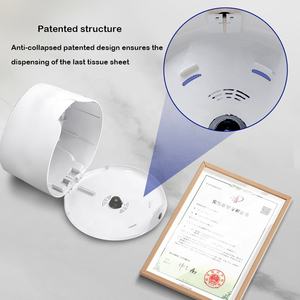 Líder del mercado Ahorre 40% Costo Inodoro público comercial Abs Plastic A1 Center-Pull Dispensador <span class=keywords><strong>de</strong></span> papel higiénico y recarga <span class=keywords><strong>de</strong></span> papel tisú - Product Image 3