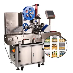 Automatische Horizontale Verpakking En Etiketteermachine Ronde Fles Etiketteermachine Is Geschikt Voor Hardware En Andere Industrieën