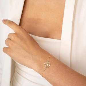 <span class=keywords><strong>Scred</strong></span> Arbre de Vie Bracelet en Acier Inoxydable 316L PVD Plaqué 18k Bijoux Arbre Généalogique Bracelet Unisexe Médaillon Arbre Bracelet - Product Image 2