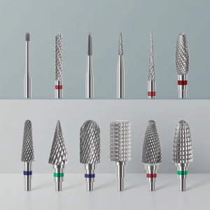 Tungsten Carbide Nail <b>Drill</b> <b>Bit</b> Waterproof Steel Manicure Burr for Cuticle Cleaning Pedicure Polishing - Product Image 1