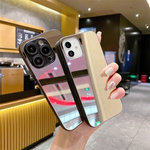 Funda de Lujo para Teléfono Móvil con Espejo de Maquillaje de Cristal para iPhone 15 14 13 12 Pro Max, Carcasa Trasera para Europa y América 2024 - Product Image 6