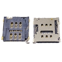 Connecteur de carte Nano SIM en gros, type tiroir, support de fente, plateau, socket pour montre connectée, téléphones IoT, tablettes, PCB avec interrupteur de détection