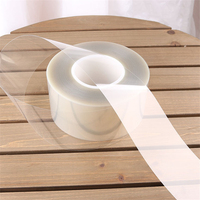 Bande de décoration de gâteau en plastique transparente, rouleau de film pour gâteau, ruban adhésif, décoration de gâteau durable en acétate