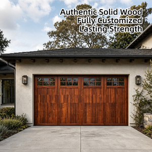 <span class=keywords><strong>Porte</strong></span> <span class=keywords><strong>de</strong></span> <span class=keywords><strong>garage</strong></span> <span class=keywords><strong>sectionnelle</strong></span> en bois massif LIXON, panneaux isolés à âme en aluminium, quincaillerie robuste, moteur pour villa - Product Image 1