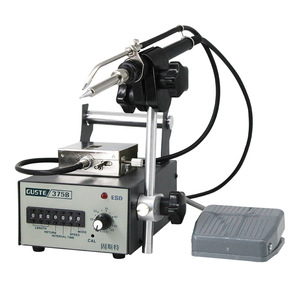 Estación de Soldadura Guste 375B, Termostática, Analógica, Accionada con Pedal, Máquina de Soldadura Electrónica - Product Image 1